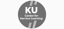 KU Center for Service Learning logo.