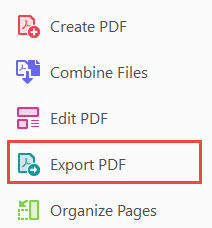 Export PDF in Acrobat Pro.
